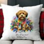 Personalised Jackapoo In Christmas Lights, thumbnail 10 of 10