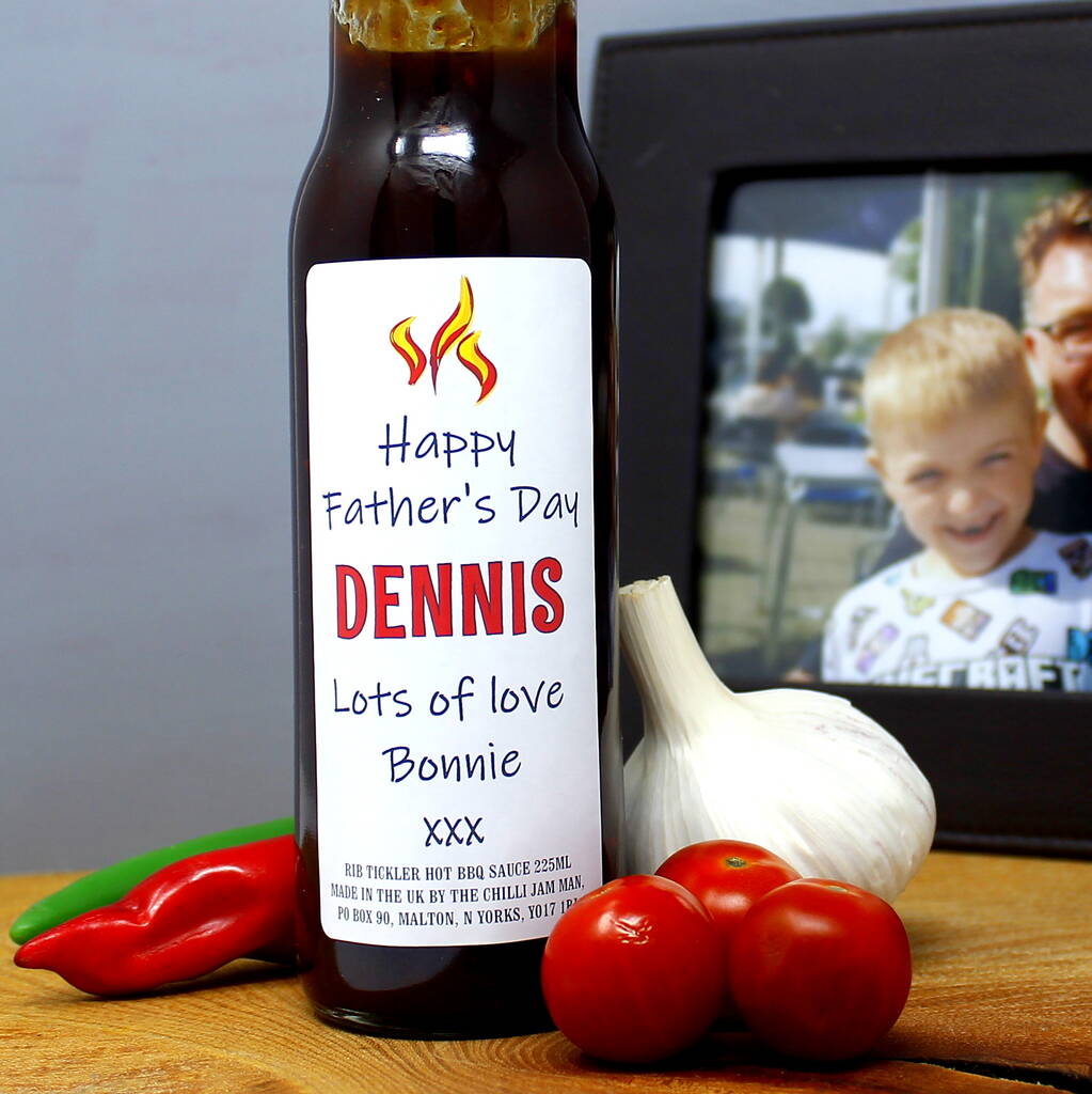 Father's Day Personalised Chilli Sauce, 1 of 4