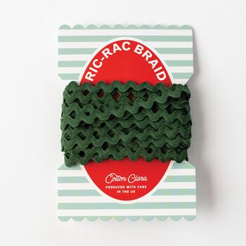 Four X Metres Of Ric Rac Trimming On Colourful Bobbin, 7 of 12