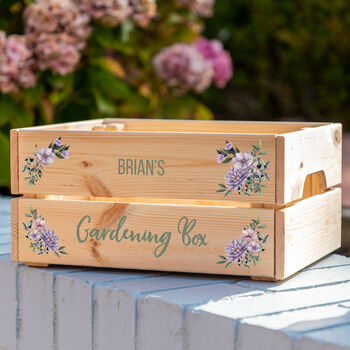 Personalised Gardening Crate, 2 of 2