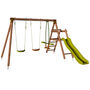 Figue Wooden Swing Set With Slide, thumbnail 6 of 11