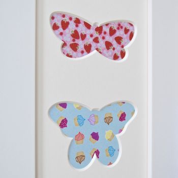 Framed Butterfly Cut Out Picture, 2 of 4
