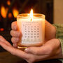 Advent Calendar Christmas Scene Advent Candle, thumbnail 1 of 9