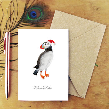Puffin Species Christmas Card Pack, 2 of 5