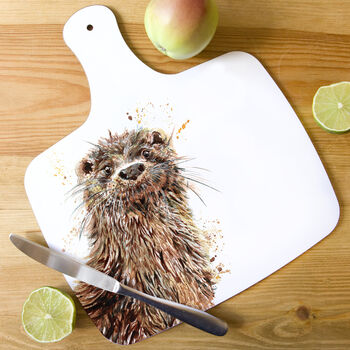 Inky Otter Chopping Board, 3 of 5