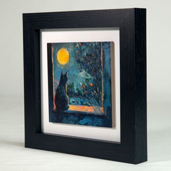 Window To The Wild Framed Ceramic Art Tile, 2 of 10