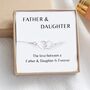 Father And Daughter Bracelet Gift, Gift For Daughter, Daughter Wedding, thumbnail 1 of 5