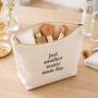 Personalised Makeup Travel Bag Gift For Mum Manic Mum Day, thumbnail 6 of 8