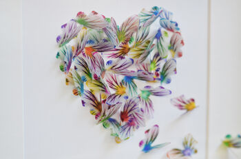 Memories 3D Framed Butterfly Heart Art, 4 of 6