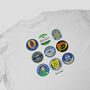 Everton Beer Mats Oversized T Shirt, thumbnail 3 of 10