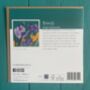 Crocus Flower Botanical Embossed Card, thumbnail 2 of 2