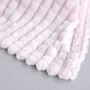 Personalised Pink Embossed Baby Blanket, thumbnail 7 of 8