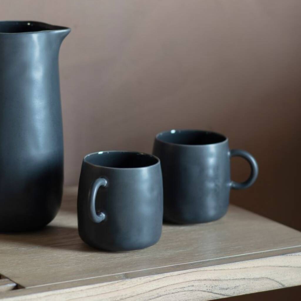 Charcoal 'Odori' Mugs