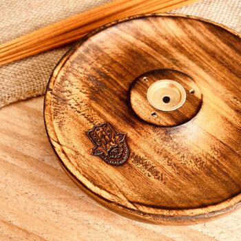 Handmade Hamsa Hand Incense Stick And Cone Holder, 4 of 5