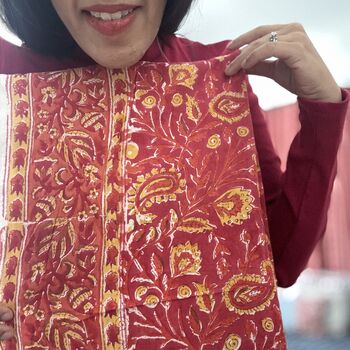 Scarf, Summer Cotton Lighweight Jaipur Block Printed, 9 of 12