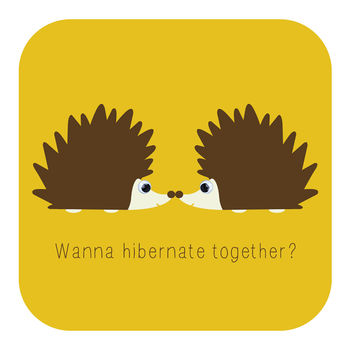 Hedgehog Card, 2 of 2