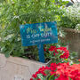 Personalised Off Duty Acrylic Garden Sign, thumbnail 3 of 8