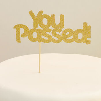 You Passed! Cake Topper, 2 of 3