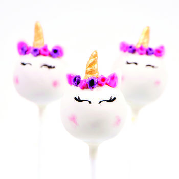 Unicorn Cake Pop Kits By Popadoodledoo | notonthehighstreet.com