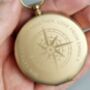 Personalised Keepsake Compass, thumbnail 4 of 5
