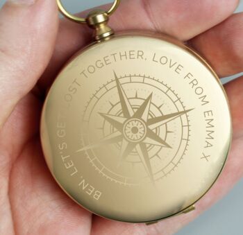 Personalised Keepsake Compass, 4 of 5