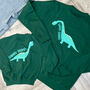 Personalised Diplodocus Dinosaur Jumper, thumbnail 2 of 3
