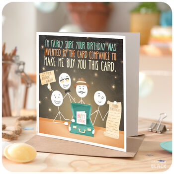 Card Companies Funny Birthday Greeting Card For Him Her, 4 of 6