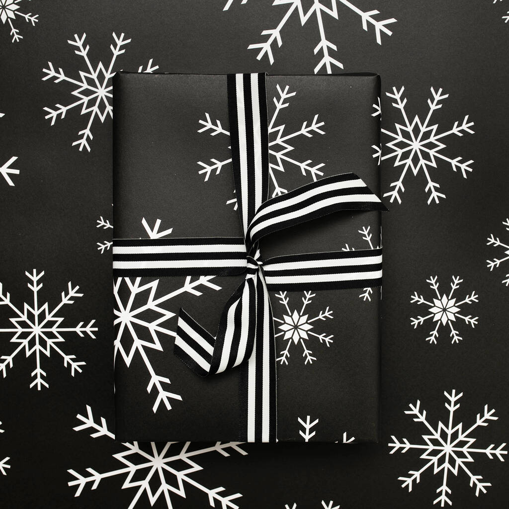 Luxury Snowflake, Christmas Wrapping Paper, 1 of 7