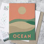 'Ocean' Graphic Print, thumbnail 2 of 5