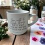 Empowering Book Lover's Stoneware Mug, thumbnail 1 of 3