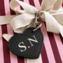 Heart Shape Monogram Keyring, thumbnail 3 of 3