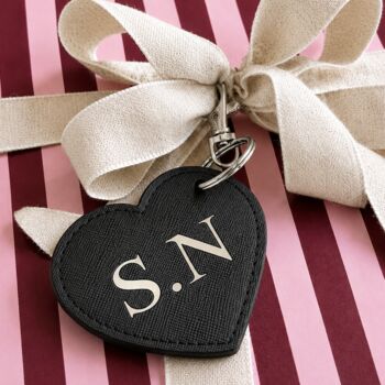 Heart Shape Monogram Keyring, 3 of 3