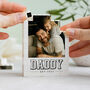 Personalised First Christmas Photo Block For Dad, thumbnail 5 of 9