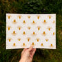 Illustrated Recycled Gift Wrap: Three A3 Size Sheets, thumbnail 2 of 4