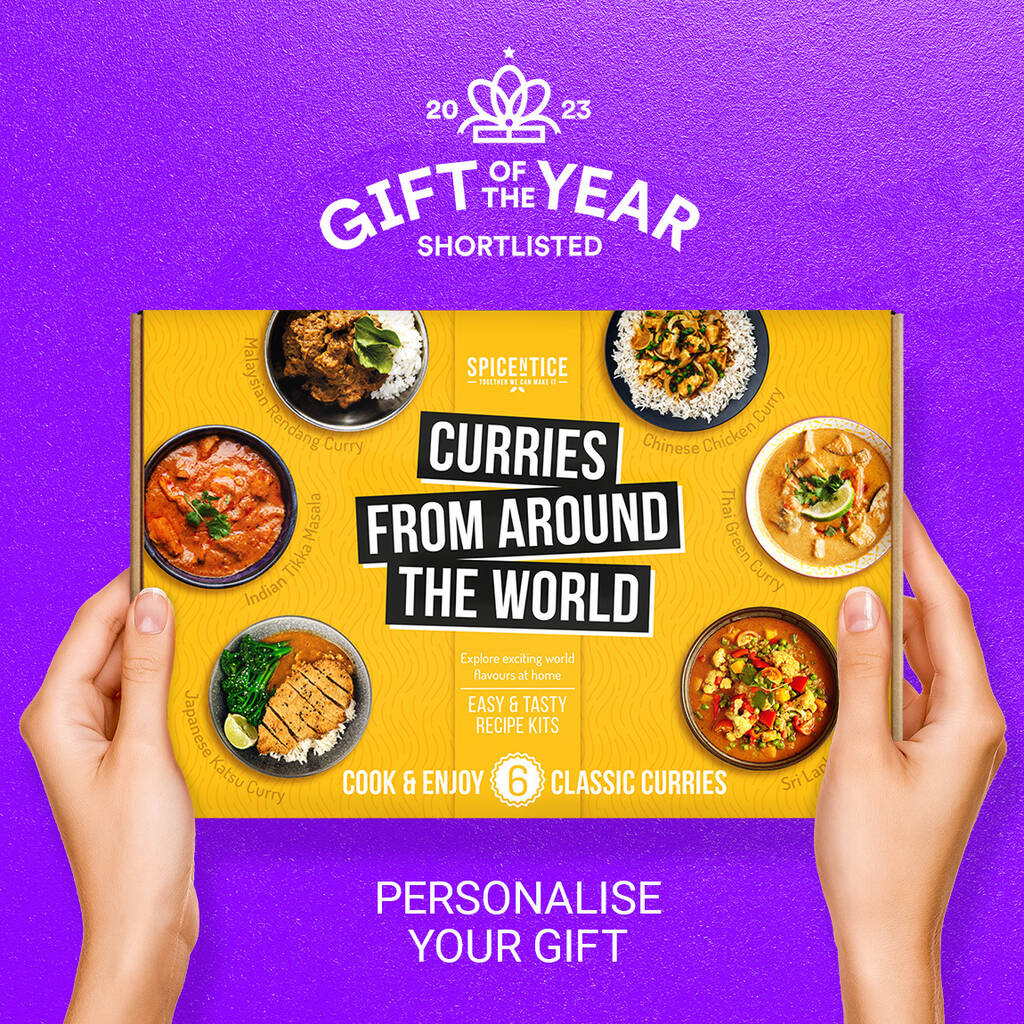 Curries From Around The World Personalised Gift, 1 of 12