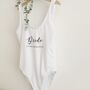 Personalised Bride To Be Swimsuit, thumbnail 2 of 5