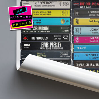 57th Birthday Personalised Print Music From 1969, 6 of 10