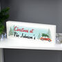 Personalised Driving Home For Christmas Block Sign, thumbnail 1 of 4
