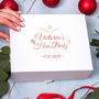 Hen Party Gift Box Customised With Name And Date, thumbnail 2 of 8