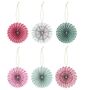 Set Of Six Patterned Velvet Ribbon Christmas Crackers, thumbnail 5 of 7