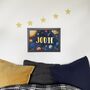 Personalised Space Gold Name Print, thumbnail 4 of 7