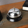 Novelty Silver Traditional Butlers Bell With Gift Box, thumbnail 2 of 4