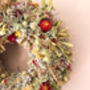 Statice Dried Wreath For Christmas, thumbnail 3 of 6