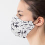 Kids Penguin Print Reusable Face Mask | Reversible, thumbnail 6 of 8