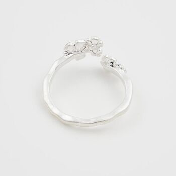 Forget Me Not Ring Silver, 3 of 6