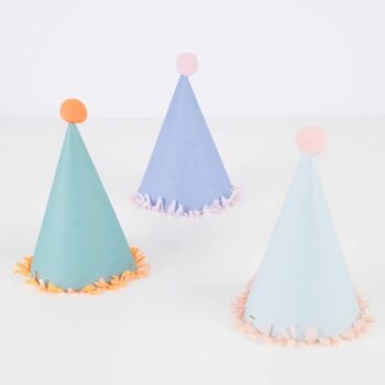 Colourful Large Party Hats X Eight, 5 of 6