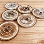 White Wash Incense Stick Holder Ash Catcher Plate, thumbnail 1 of 9