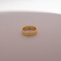 18 K Gold Plated 925 Sterling Silver Band Ring For Men, thumbnail 6 of 12