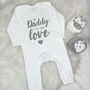 My Daddy Is My First Love Babygrow, thumbnail 5 of 8