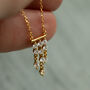Antique Art Deco Ladder Necklace, thumbnail 7 of 11